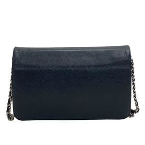 Chanel 16 Wallet Bag Chain Black Shoulder No.